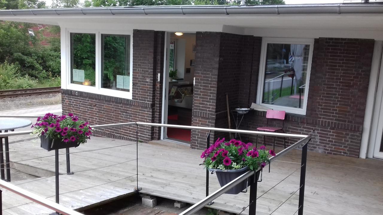 Historisches Hotel Wildeshauser Bahnhof Wildeshausen Bagian luar foto